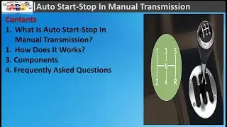 Auto Start Stop In Manual Transmission