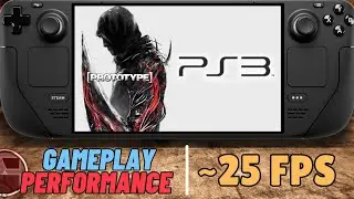 Prototype on Steam Deck | SteamOS | PS3 Emulator | ~20 FPS