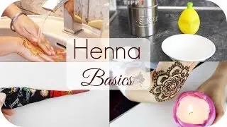 Auftrag/ Motive/ Abwaschen - Henna Basics | Sanny Kaur