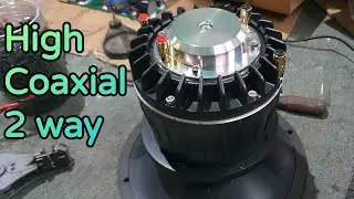 Akhirnya.. high coaxial buat sound horeg datang