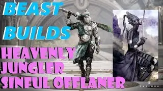 Paragon v42 Beast Builds - Kwang the Heavenly Jungler + Sinful Offlaner (Jungle and Offlane Decks)