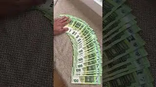 Geld Euro 💶  #50euro  #asmr  #cash #moneytiktok  #100euro #fyp  #20euro