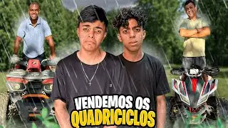 VENDERAM OS QUADRICICLOS 😬😅 “O Estevão e o Gabriel não gostaram nada”