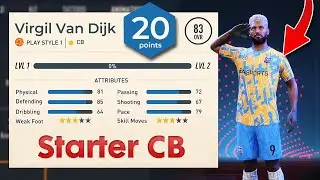 BEST STARTER CB BUILD PRO CLUBS FIFA 23 (Best Way To Use 20 Points On Defender) | FIFA 23