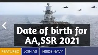 Navy AA SSR 2021 Age limit |