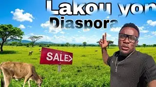 Yon diaspora achete preske demi karo tè pou kay retrèt li Ayiti