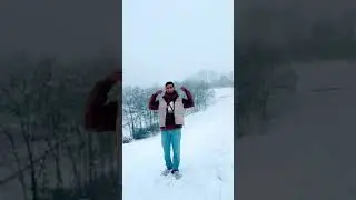Snow vibes ☃️🌨️❄️#kashmir #snowfall #viral #virlshort #followforfollowback