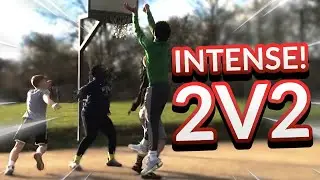 INTENSE 2V2 BASKETBALL | D1 Hooper Goes Off!