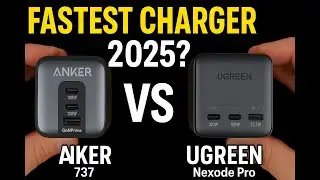 Fastest Charger 2025? Anker 737 GaNPrime vs UGREEN Nexode Pro Showdown!