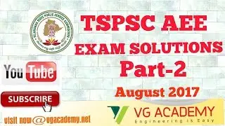TSPSC AEE civil solutions part 2 | TSPSC AEE HMWS