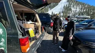 Snowboarding at Mt Shasta | vlog 1