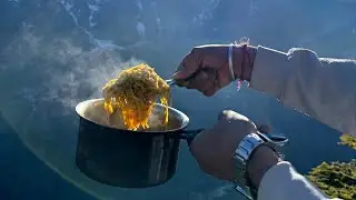TIME LAPSE  lI MAGGIE 🏔️🌿ll harshil #uttarakhand #lamatop