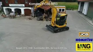 Komatsu PC80 MR-3 Midibagger DEMO @ Lang Machinery