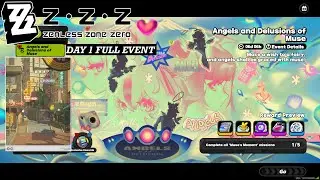 Event: Angels and Delusions of Muse - Day 1 - Full Clear | [Zenless Zone Zero](V2.5)