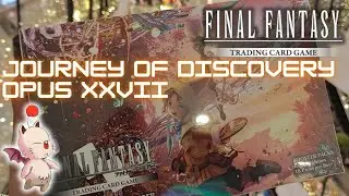 Final Fantasy TCG - Journey of Discovery - Opus XXVII - Booster Box Opening
