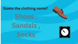 Guess the Clothing Items Name | FunMind Quizzes #quizzes #clothing
