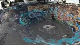 Pool coping at St Kilda to Brunswick