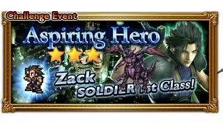 [FFRK] The Ancient Weapon +++ FFVII Event [Elite] Playthrough ☆☆☆ | Aspiring Hero