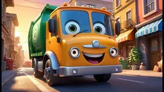 Garbage Truck Morning Song | Beep Beep Clean-Up Time! | Trash Day Rhyme for Kids