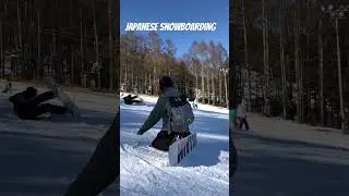 Japanese snowboarding is amazing #travel #hiking #snowbording #japan #beautiful #video #bhutan