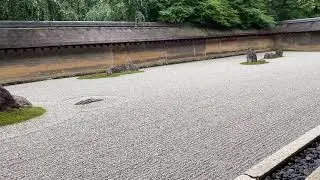 竜安寺　枯山水