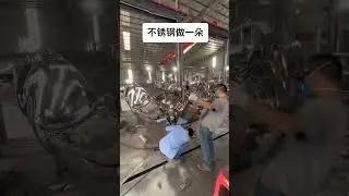 Welcome to pay attention to our artworks.#stainlesssteelsculpture  #sculpture  #metalsculpture