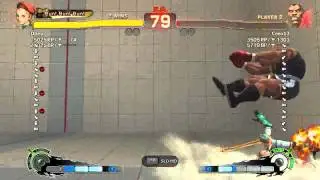SF4 AE 2012 - Dlieu (Cammy) vs Creo13 (Balrog / Boxer)