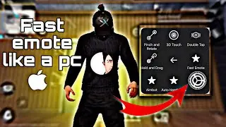 Как сделать сверхбыструю эмоцию с помощью макроса на iPhone. Free Fire работает на 100%
