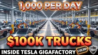 Inside the Tesla Cybertruck Factory &ndash; How $100K Bulletproof Trucks Are Built