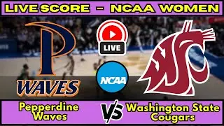 🔴 Pepperdine Waves vs Washington State Cougars | NCAA Women&rsquo;s Basketball | Live Score  December 28