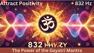🌟ATTRACT POSITIVITY & REMOVE NEGATIVE ENERGY! 🌟832 HZ FREQUENCY | THE POWER OF THE GAYATRI MANTRA🌟