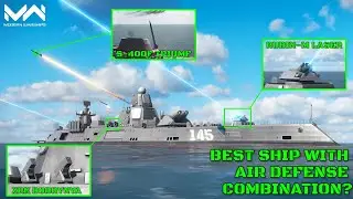Reviewing and Test S400F Triumf , Rubin-M Laser and ZRK Dobrynya RF Kronshtadt AA | Modern Warships
