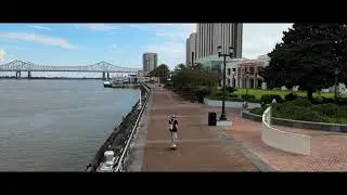 DJI MAVIC AIR 2 / ONEWHEEL PINT - FRENCH QUARTER, BOURBON ST IS LIT!!