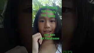 now you no my name okay my name is kendra #funny