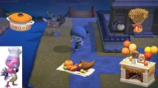 Todos los objetos del d&iacute;a del pavo Animal Crossing New Horizons