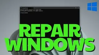 REPAIR Windows Using ONLY CMD Command Prompt | EASY AND NEW 2025 Windows 😁