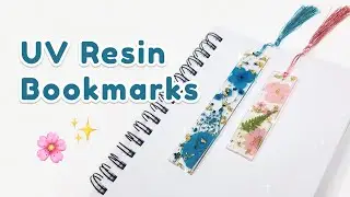 How to make DIY resin bookmarks for beginners (EASY and aesthetic ✨)