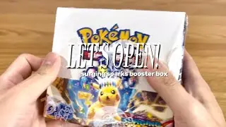 let&rsquo;s open pokemon surging sparks booster box (silent opening)
