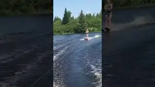 Funny fall on the water ski's (I am fine) #funny #ohno