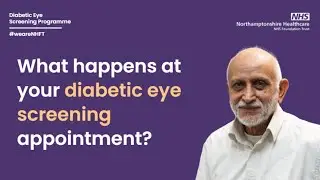 What happens at a diabetic eye screening appointment?