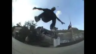 Georges Agonkouin trick tip nollie heel flip