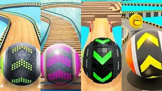 Going Balls - SpeedRun Challenge VS Rollance Balls,Rolling Balls, City Ball Run Walkthrough 719