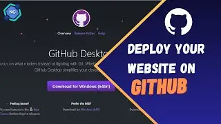How to deploy website on github | website deploy on github | github pages