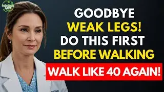 Want STRONGER Legs Even At 90? Do These Floor Moves Before You Walk &mdash; STRENGTHEN Weak Ankles