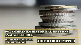 Arif Habib Limited | AHL | #PSX | #Pakistanstockexchange companies historical return analysis