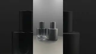 Black perfume bottles wholesale: Gradient Black vs. Matte Black