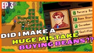 Caves, Fishing and messing up plans in Stardew Valley, EP3