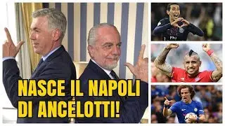 ANCELOTTI E IL MERCATO-SUPER DEL NAPOLI: VIDAL, DI MARIA, DAVID LUIZ, SUSO, ECC