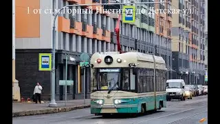 маршрут 1 ст.м.Горный Институт- Детская ул.