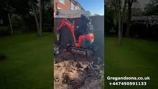 MINI digger & driver for hire in London +447490591133